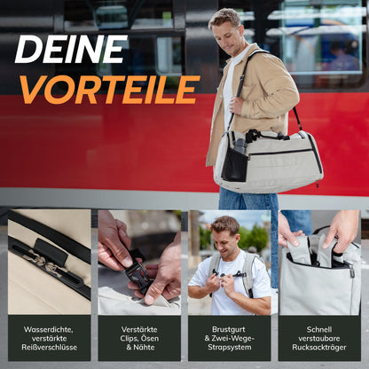 RECARRIER Gym Bag aus recycelten PET-Flaschen