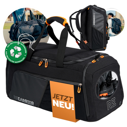 RECARRIER Gym Bag aus recycelten PET-Flaschen