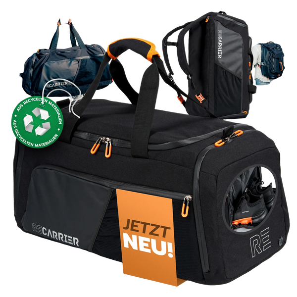 RECARRIER Gym Bag aus recycelten PET-Flaschen